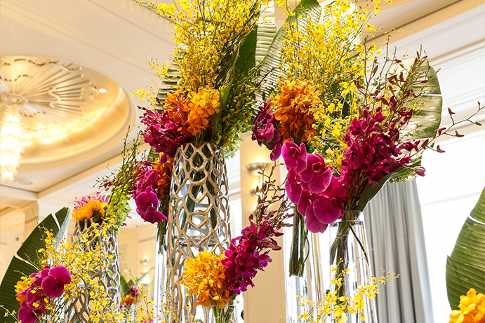 Florist For A Day floral installation classes at The Peninsula Chicago