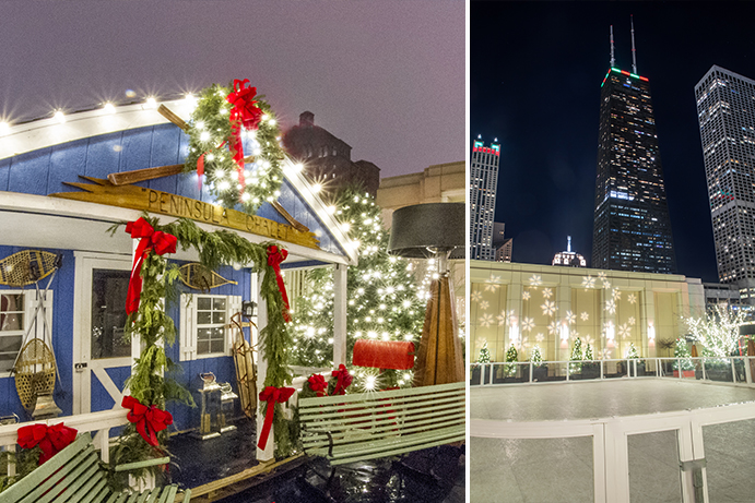 Holiday Outdoor Ice Rink at The Peninsula Chicago