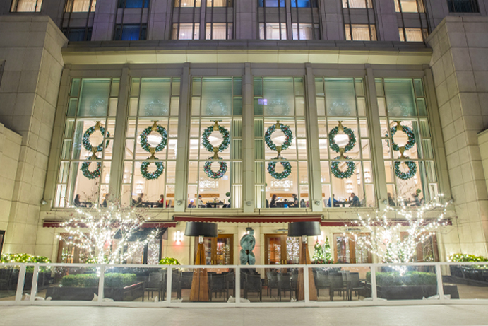 Holiday Outdoor Ice Rink at The Peninsula Chicago